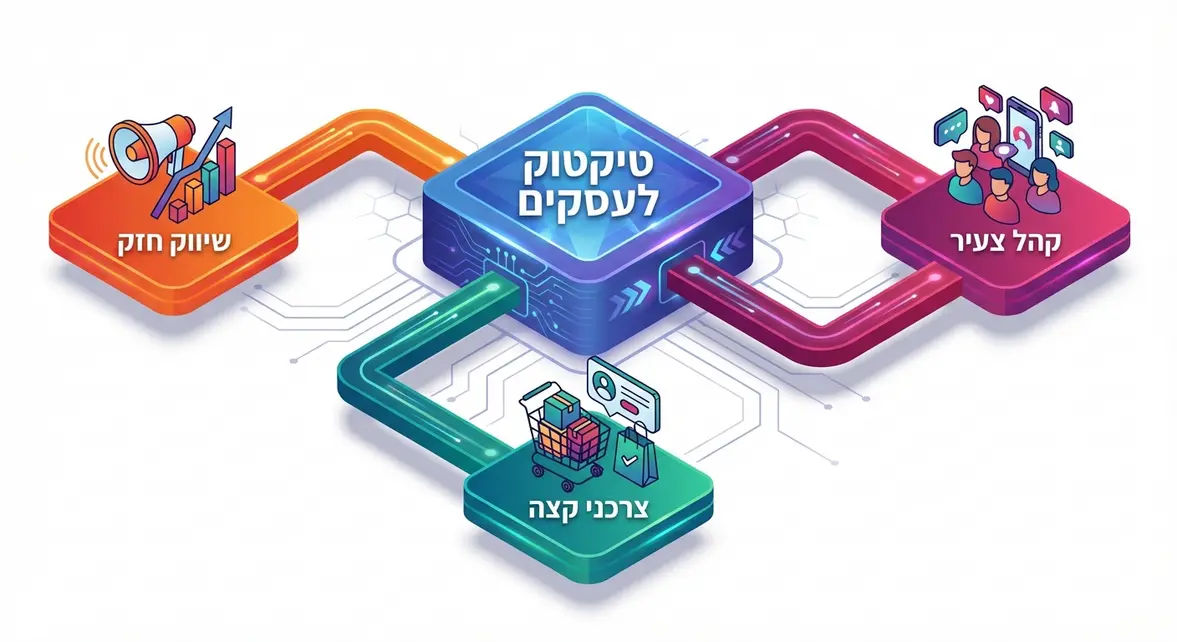 פרק 1: טיקטוק לעסקים - המדריך המלא לכיבוש הקהל הצעיר והוויראלי