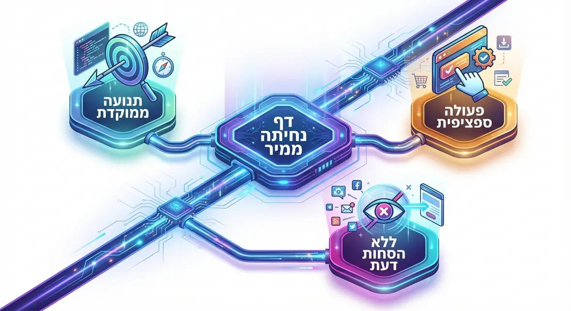הקדמה: מהו דף נחיתה ממיר ומדוע הוא קריטי לעסק שלך?