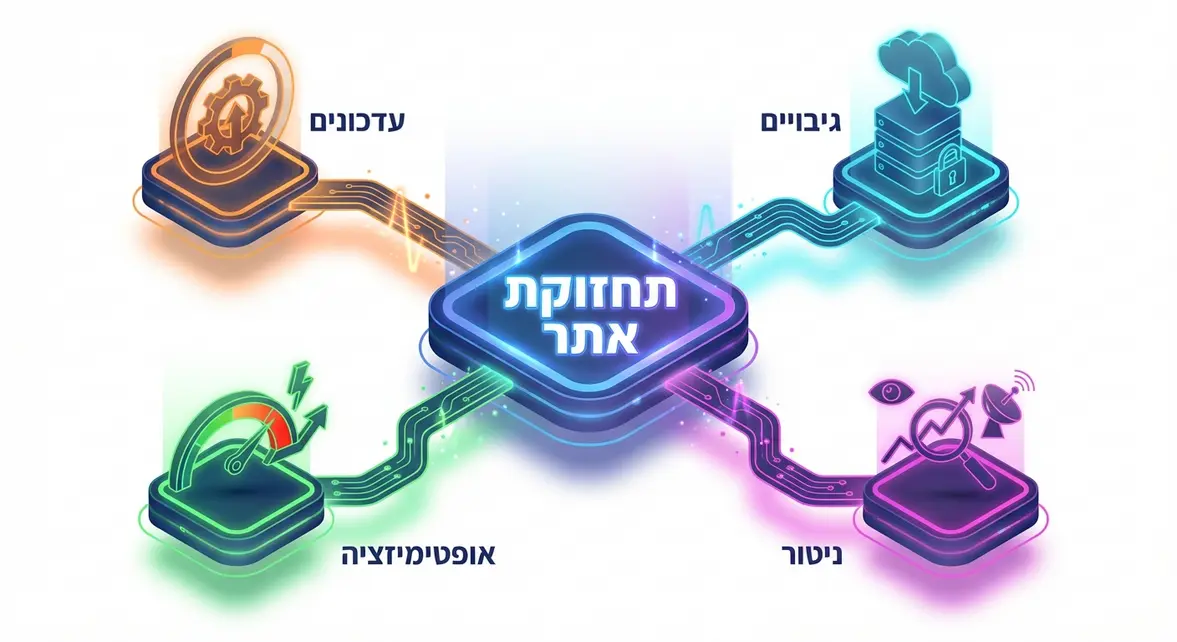 מה כוללת תחזוקת אתר שוטפת – ואיך היא שומרת על הנכס הדיגיטלי שלך?
