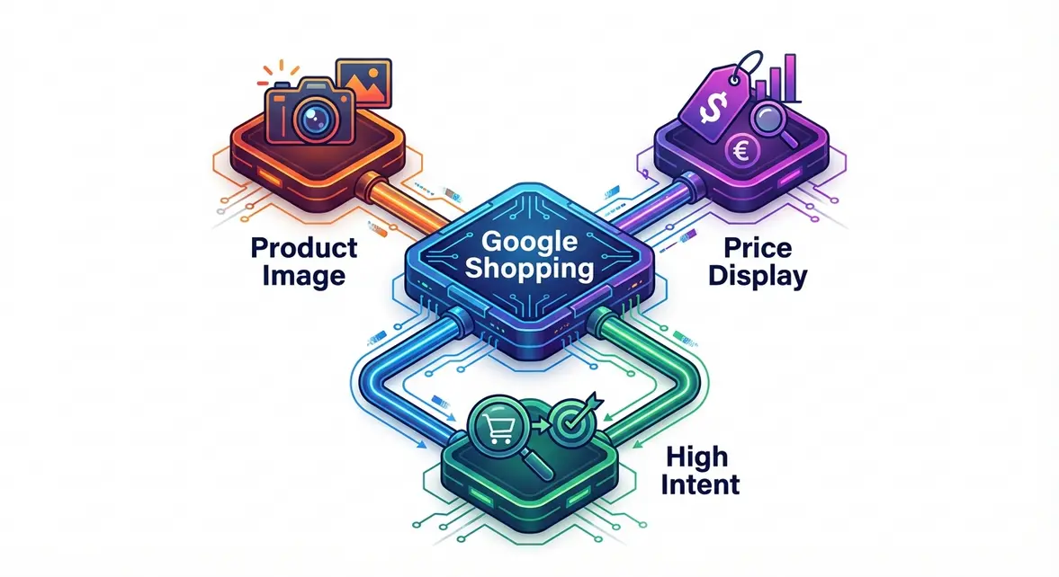 Google Shopping לחנות: המנוע המרכזי למכירות מיידיות ומונעות כוונת רכישה