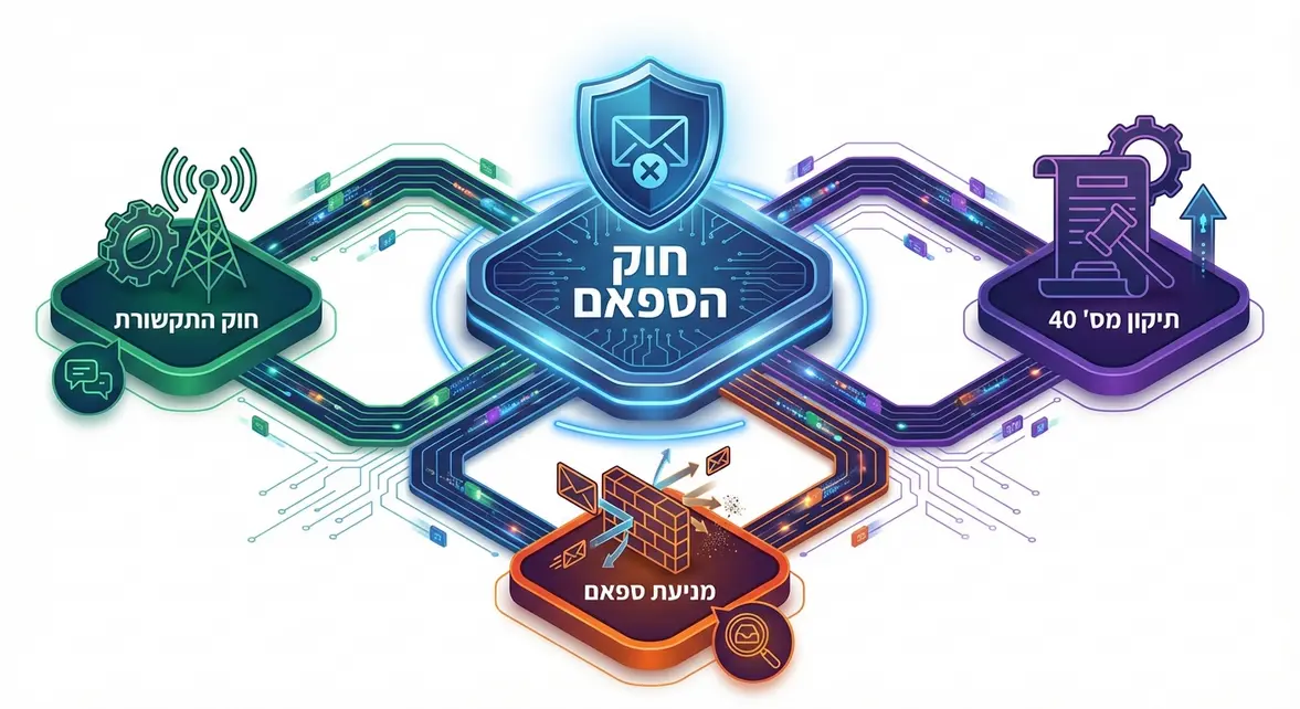 רגולציית ספאם בישראל: הכירו את החוק לעומק
