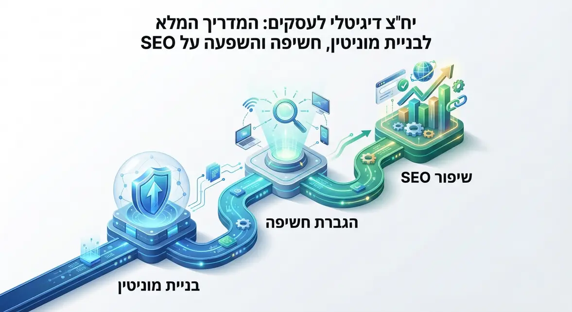 יח״צ דיגיטלי לעסקים: המדריך המלא לבניית מוניטין, חשיפה והשפעה על SEO