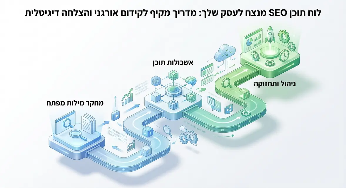 לוח תוכן SEO מנצח לעסק שלך: מדריך מקיף לקידום אורגני והצלחה דיגיטלית