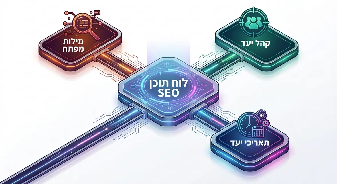 מהו לוח תוכן SEO ולמה הוא חיוני לעסק שלך?